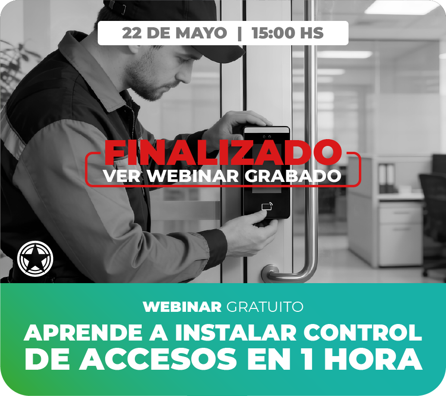 Aprende a instalar control de accesos en 1 hora